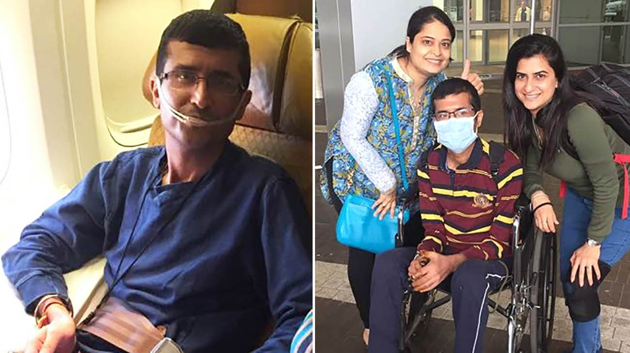 阿吉特·托拉尼和家人从印度飞往克利夫兰，在克利夫兰诊所接受挽救生命的肺移植手术。BOB买球平台