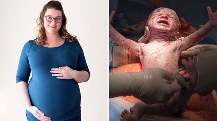 米歇尔接受了14个小时的子宫移植手术，为她生下科尔铺平了道路。