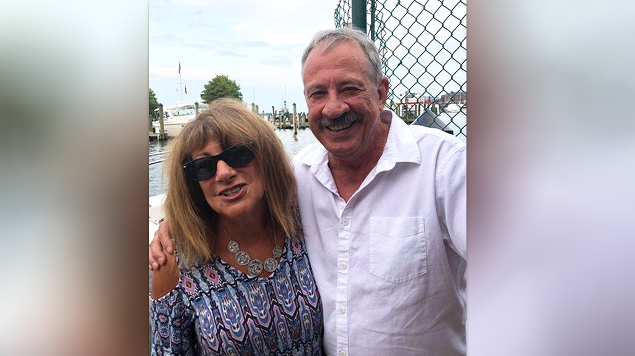简·斯克鲁格斯和妻子贝基，在马里兰州，2020年。