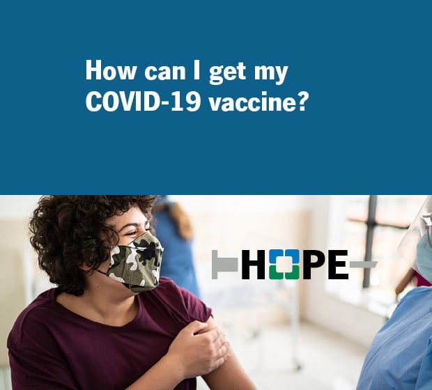 我如何获得COVID-19疫苗?