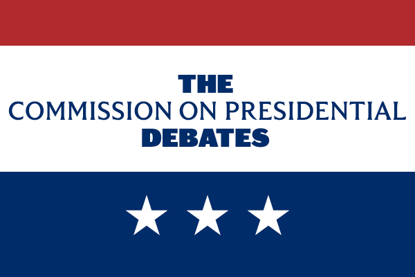 总统辩论委员会的标志