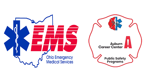 俄亥俄州紧急医疗服务和奥本职业中心公共安全计划标志